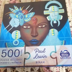 500 PC puzzle set w/ poster